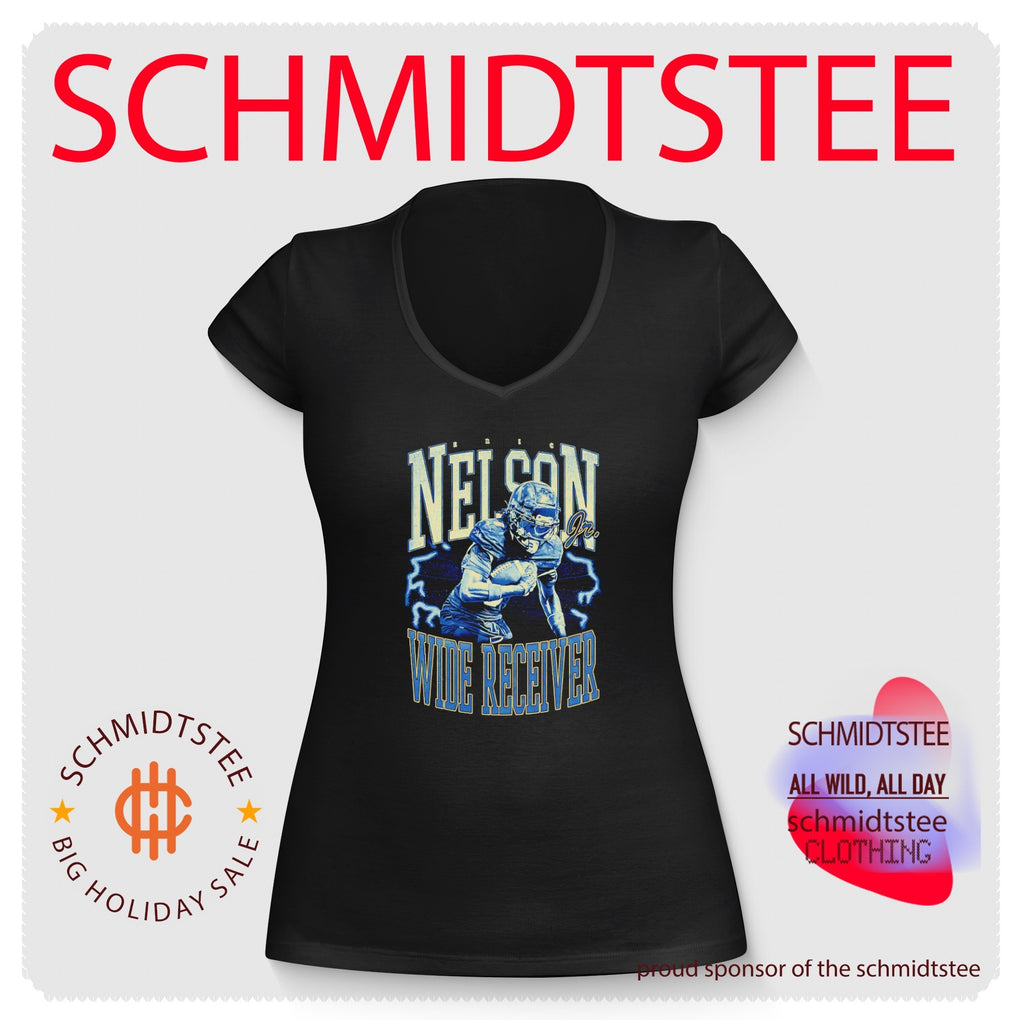 Eric Nelson Jr Wide Receiver Football Player graphic shirt