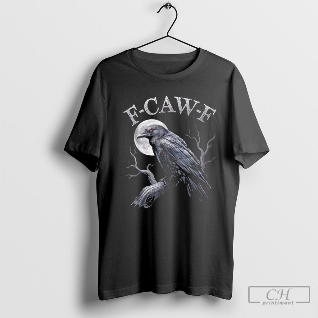 F Caw F Crow And Moon Shirt Sweater