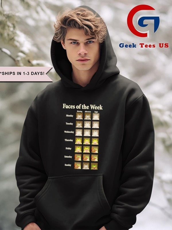 Faces of the Week shirt
