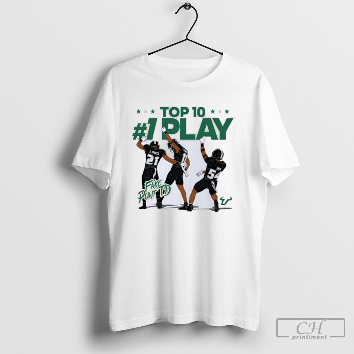 Fake Punt Td Usf University Of South Florida Ncaa Football Shirt