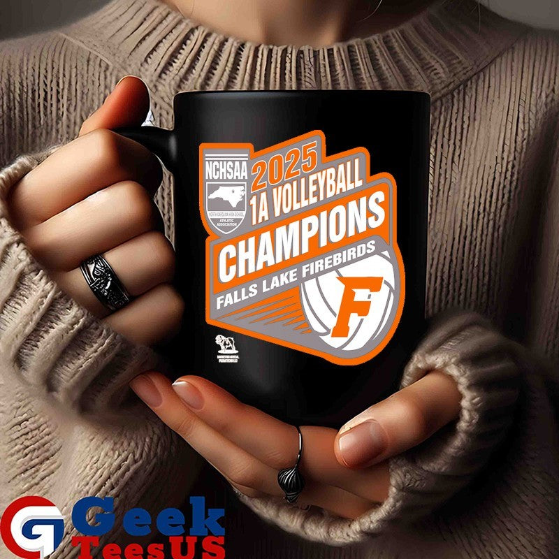 Falls Lake Firebirds NCHSAA 1A Volleyball Champions 2025 T-shirt