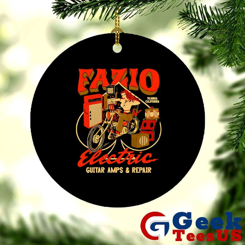 Fazio Electric Guitar Amps and Repair shirt