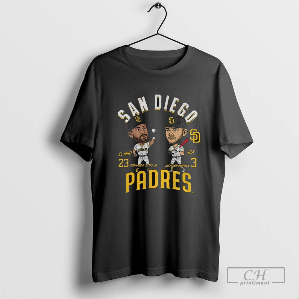 Fernando Tatis Jr And Jackson Merrill San Diego Padres Mlb Baseball Player