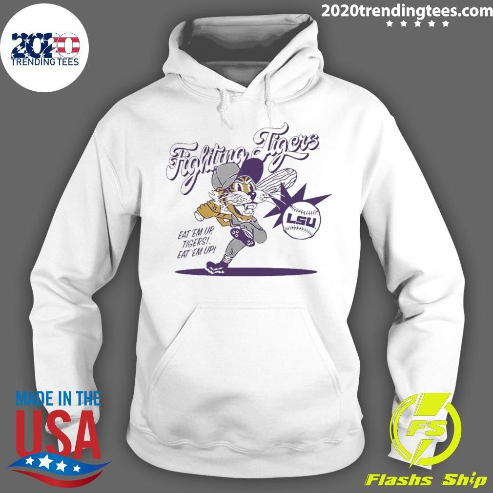 Fighting Tigers Lsu Baseball Eat ’em Up Tigers Eat ’em Up Shirt