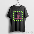 Fontaines Dc I Dont Feel Anything Hearts T Shirt