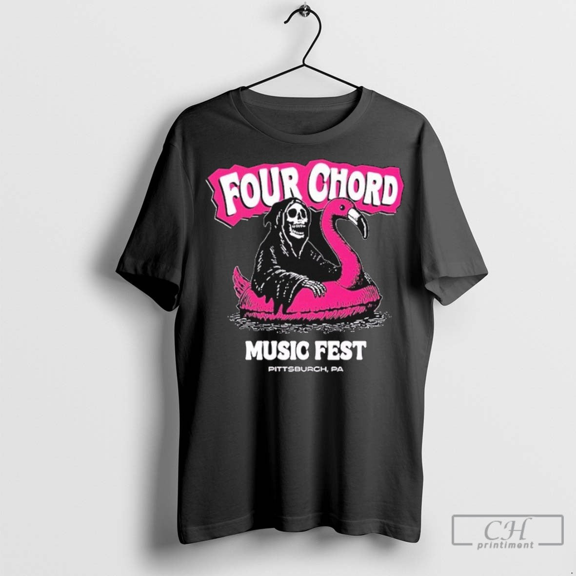 Four Chord Music Festival 11 2025 Flamingo Grim Reaper For Pittsburgh Pa On September 13