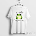 Funny Frog Its Monday Save Yourselves