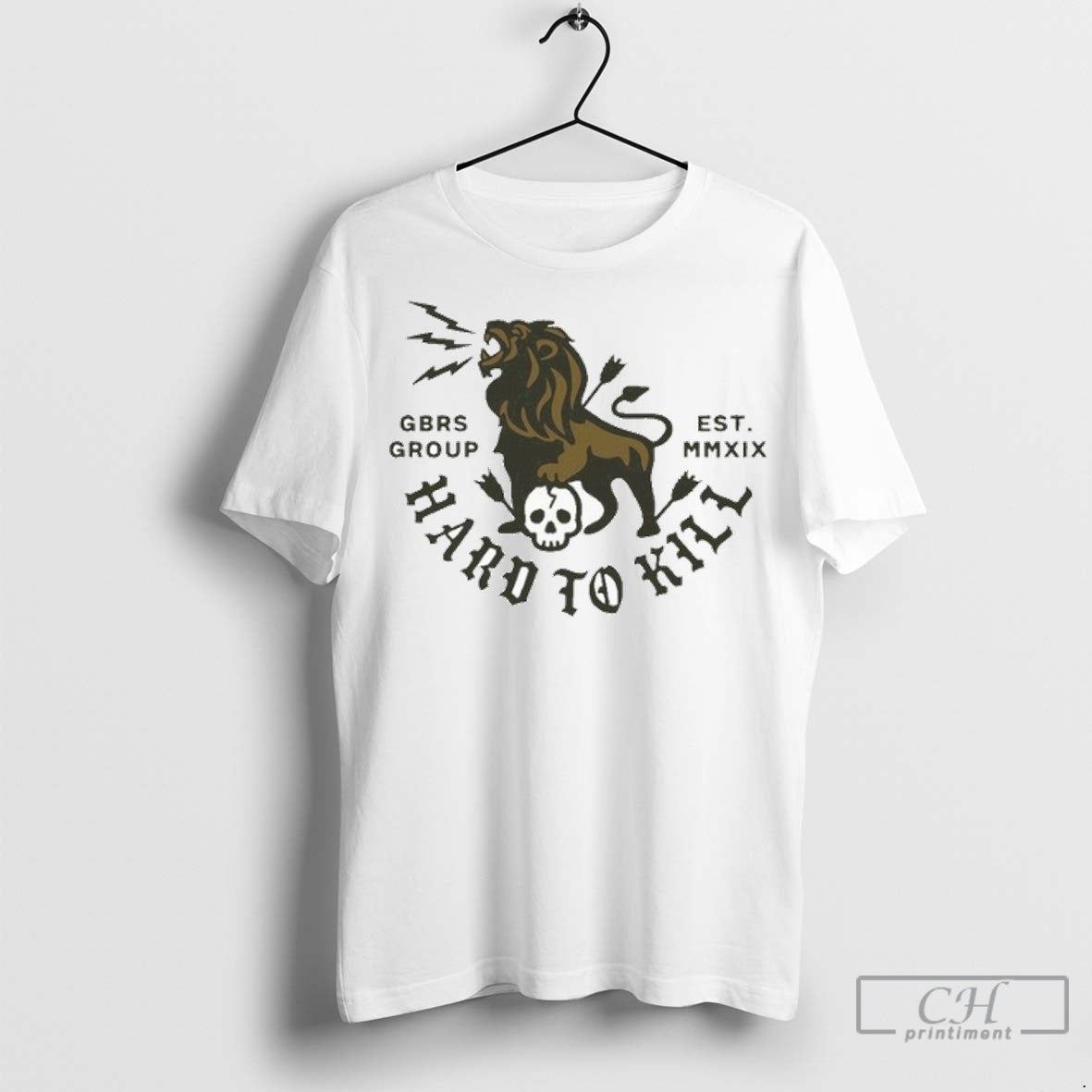 Gbrs Group Lion Skull T Shirt Jpg