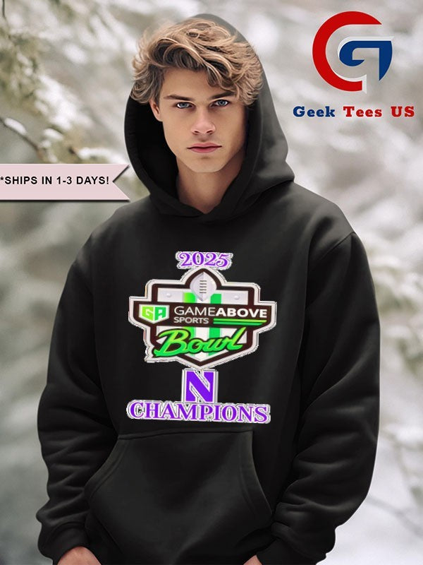 GameAbove Sports Bowl 2025 Champions T-shirt