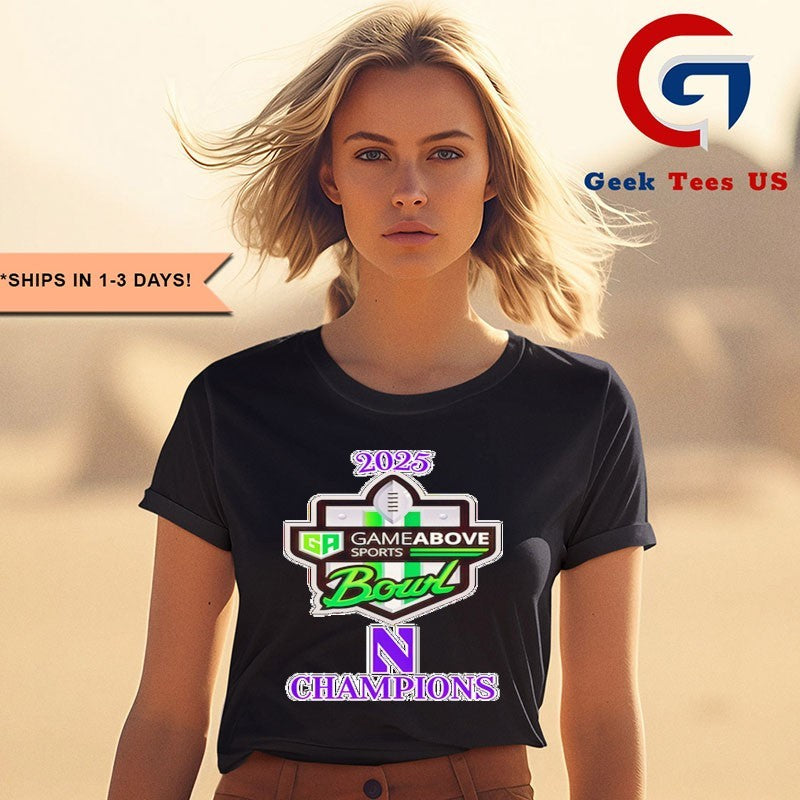 GameAbove Sports Bowl 2025 Champions T-shirt