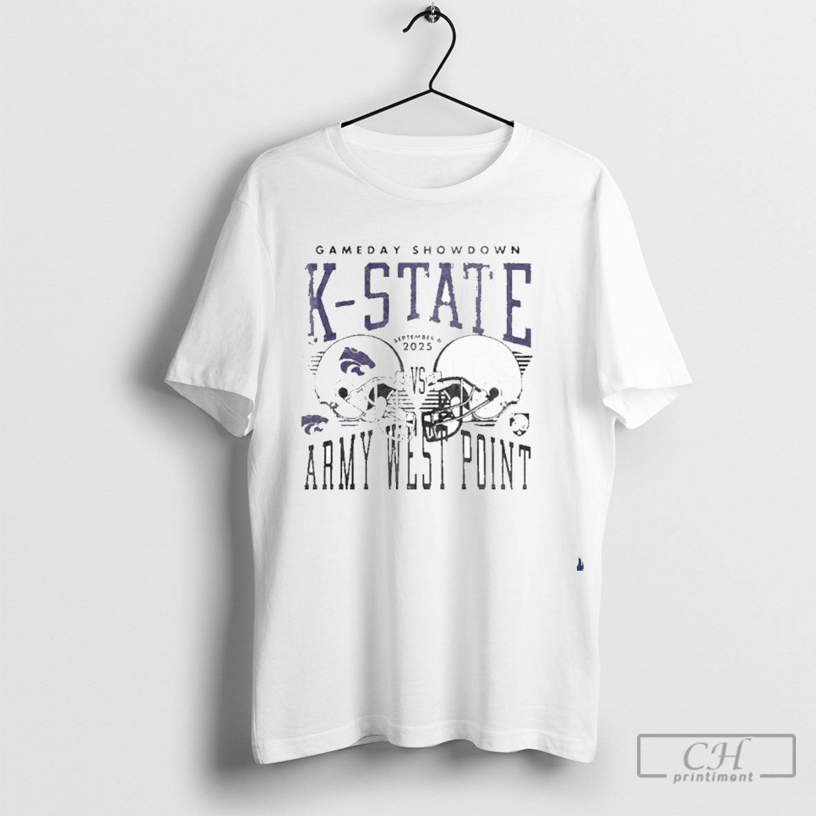 Gameday K State Vs Army West Point September 6 2025 Duel Helmet Shirt Tee