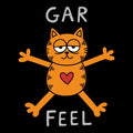 Gar Feel Funny Sarcastic Orange