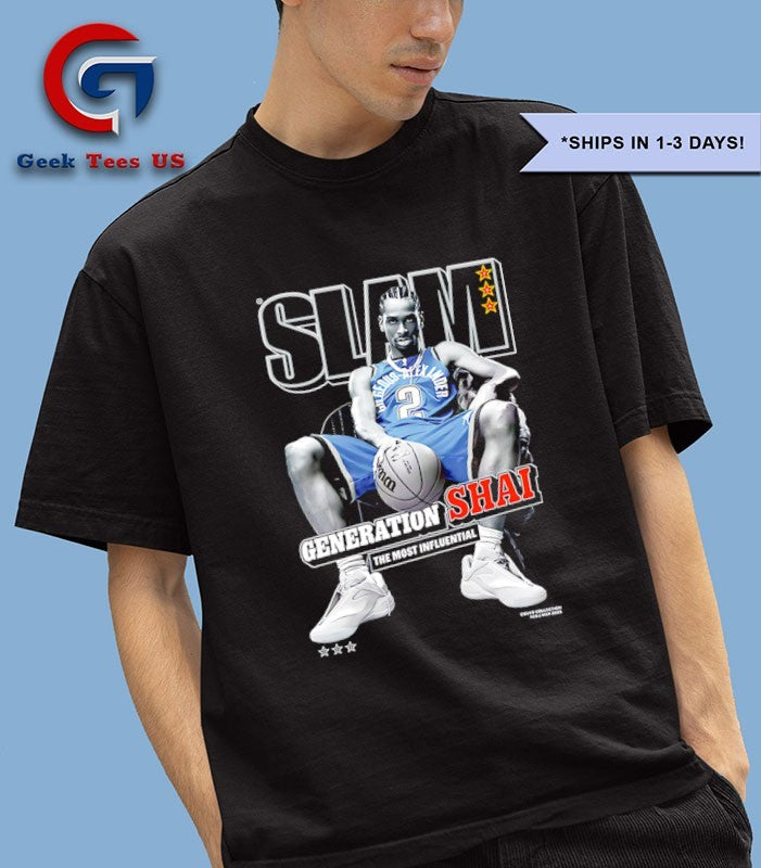 Generation Shai Gilgeous-Alexander Oklahoma City Thunder NBA SLAM shirt