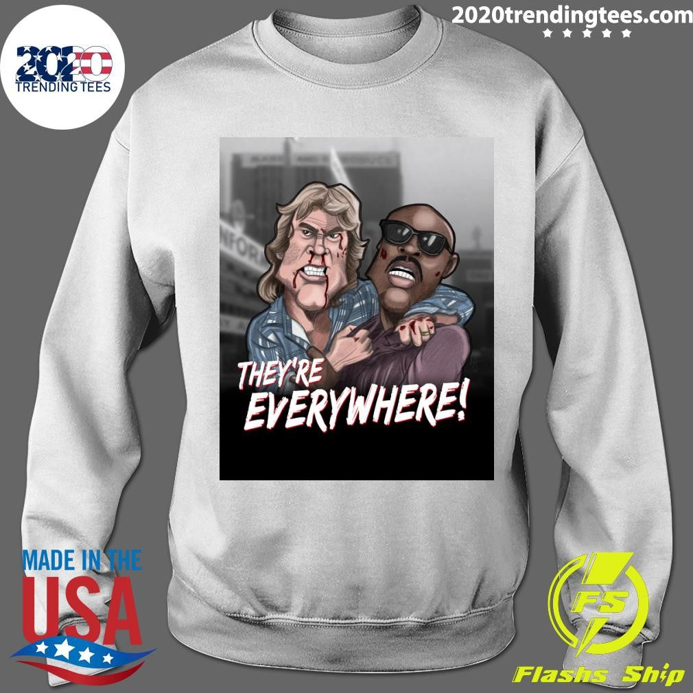 George Nada and Frank Armitage They’re Everywhere Shirt