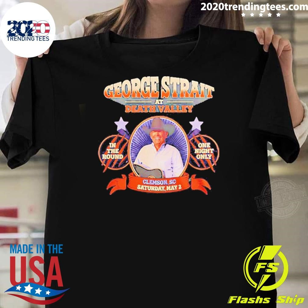 George Strait At Death Valley In The Round One Night Only Shirt