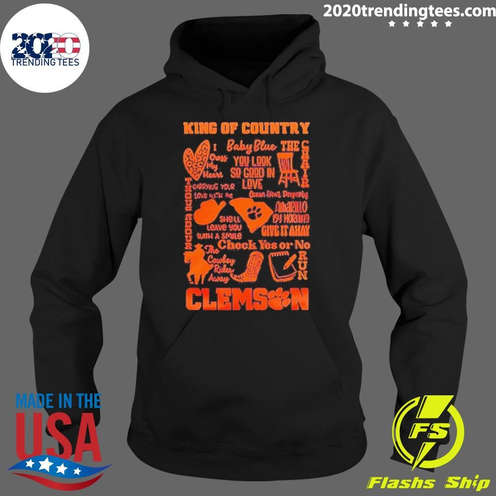 George Strait King Of Country Clemson Tigers Shirt