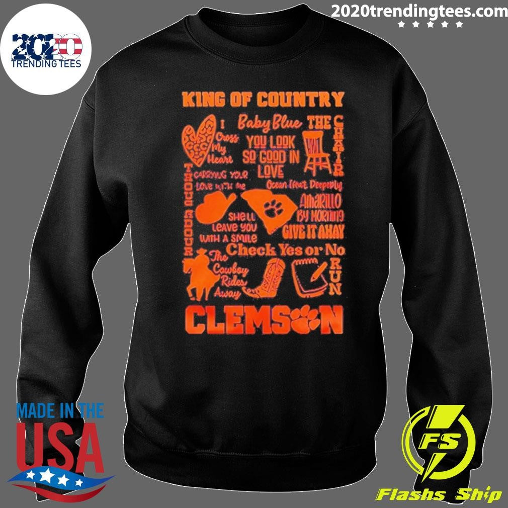George Strait King Of Country Clemson Tigers Shirt