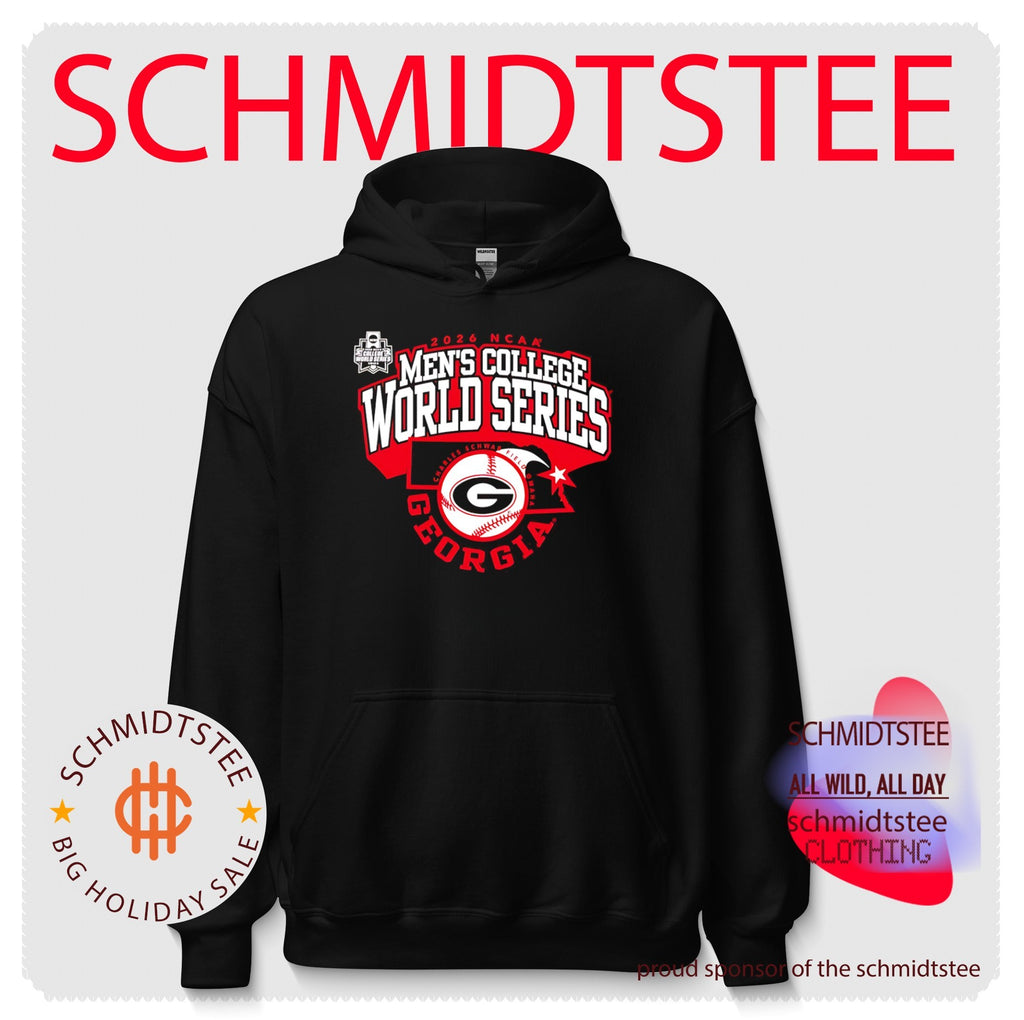Georgia Bulldogs 2026 College World Series State Outline Omaha Bound shirt