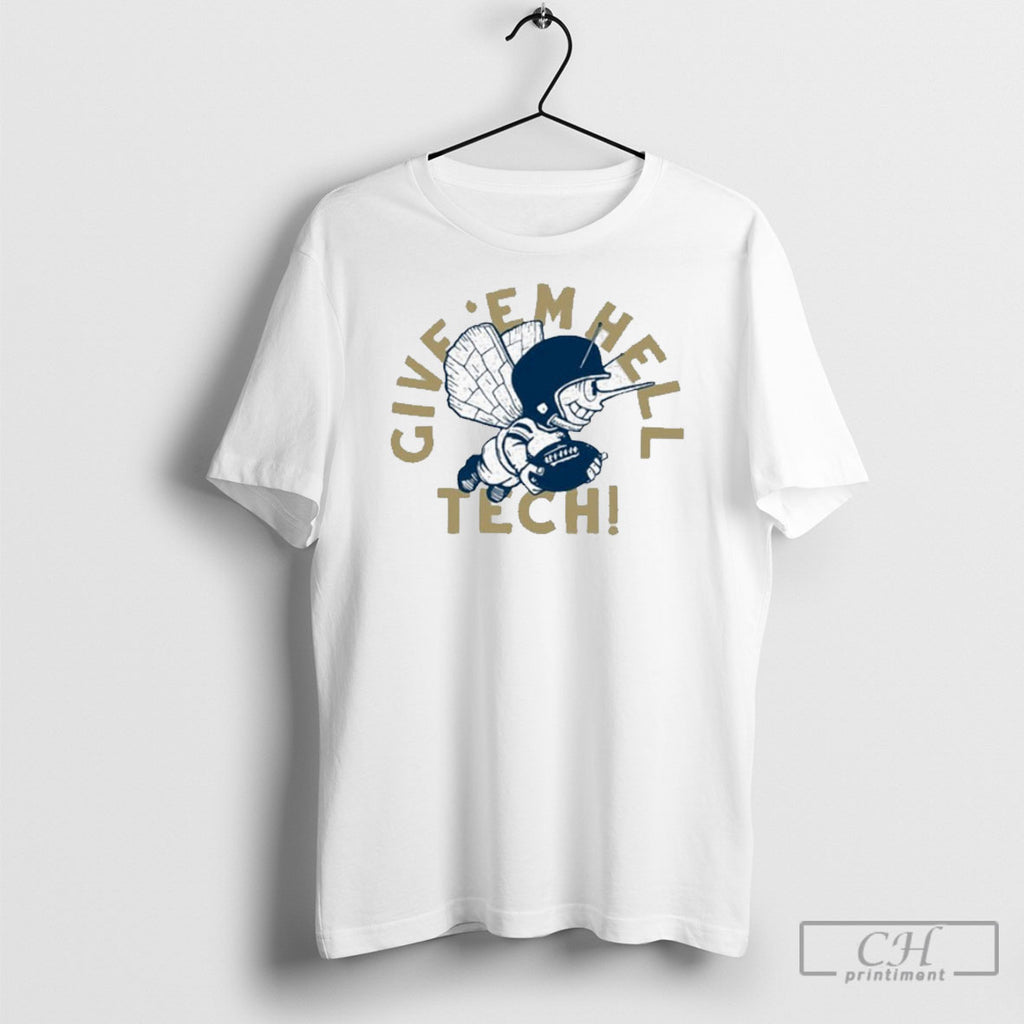 Georgia Tech Yellow Jackets Give Em Hell Tech