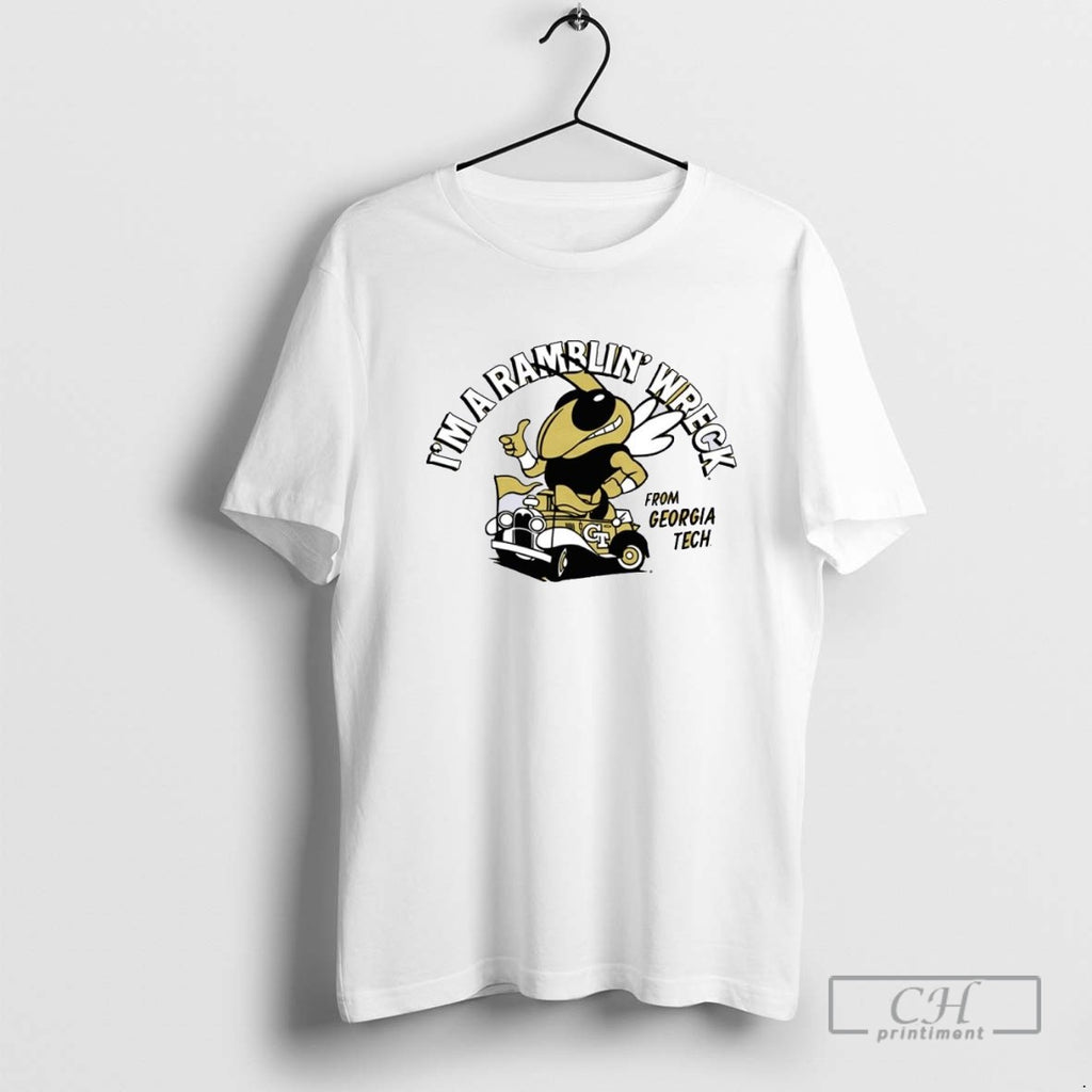 Georgia Tech Yellow Jackets Im A Ramblin Wreck