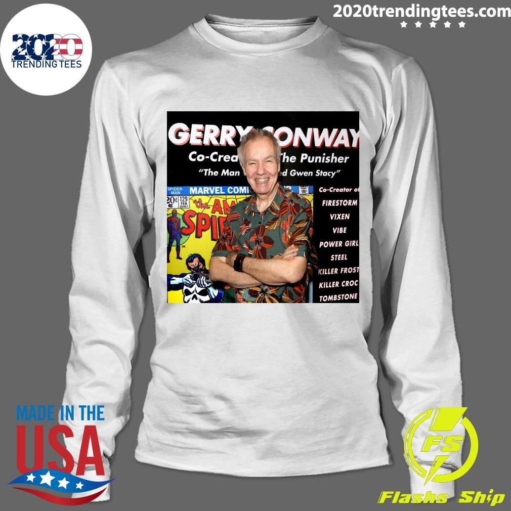 Gerry Conway a Creator of the Punisher in Spider-Man Comics, Dies at 73 Shirt