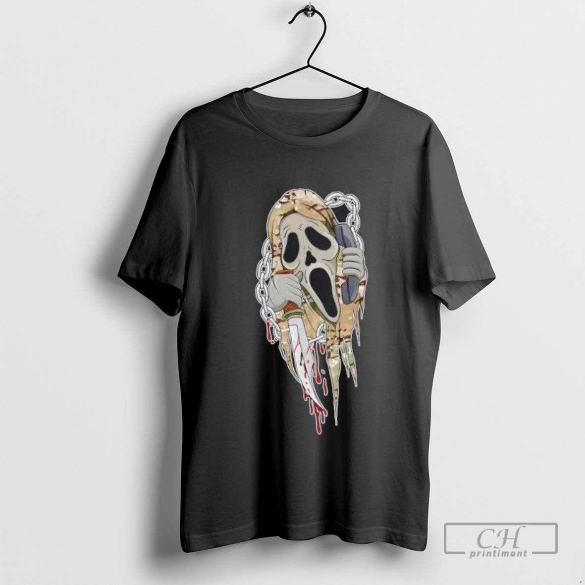Ghostface Camo Halloween