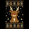 Gingerbread Reindeer Ugly Sweater