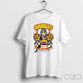Gnarly Since 2008 Monster Character Streetwear Posters White Shirt