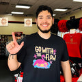 Go With The Flow Flamingo shirt