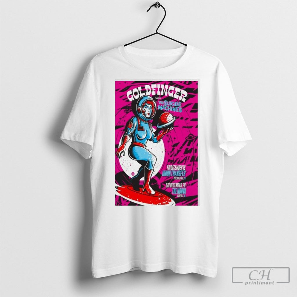Goldfinger Dec 19 Philadelphia Dec 20 Norfolk 2025 Shirt Sweater