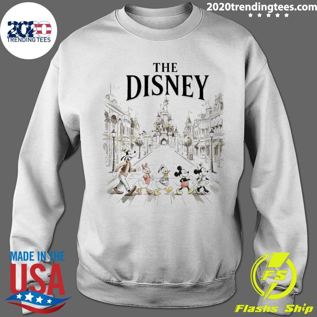 Goofy Daisy Duck Donald Duck Mickey Mouse Minnie Mouse The Disney Abbey Road Shirt