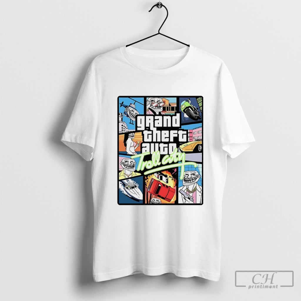Grand Theft Auto Troll City Shirt Sweater