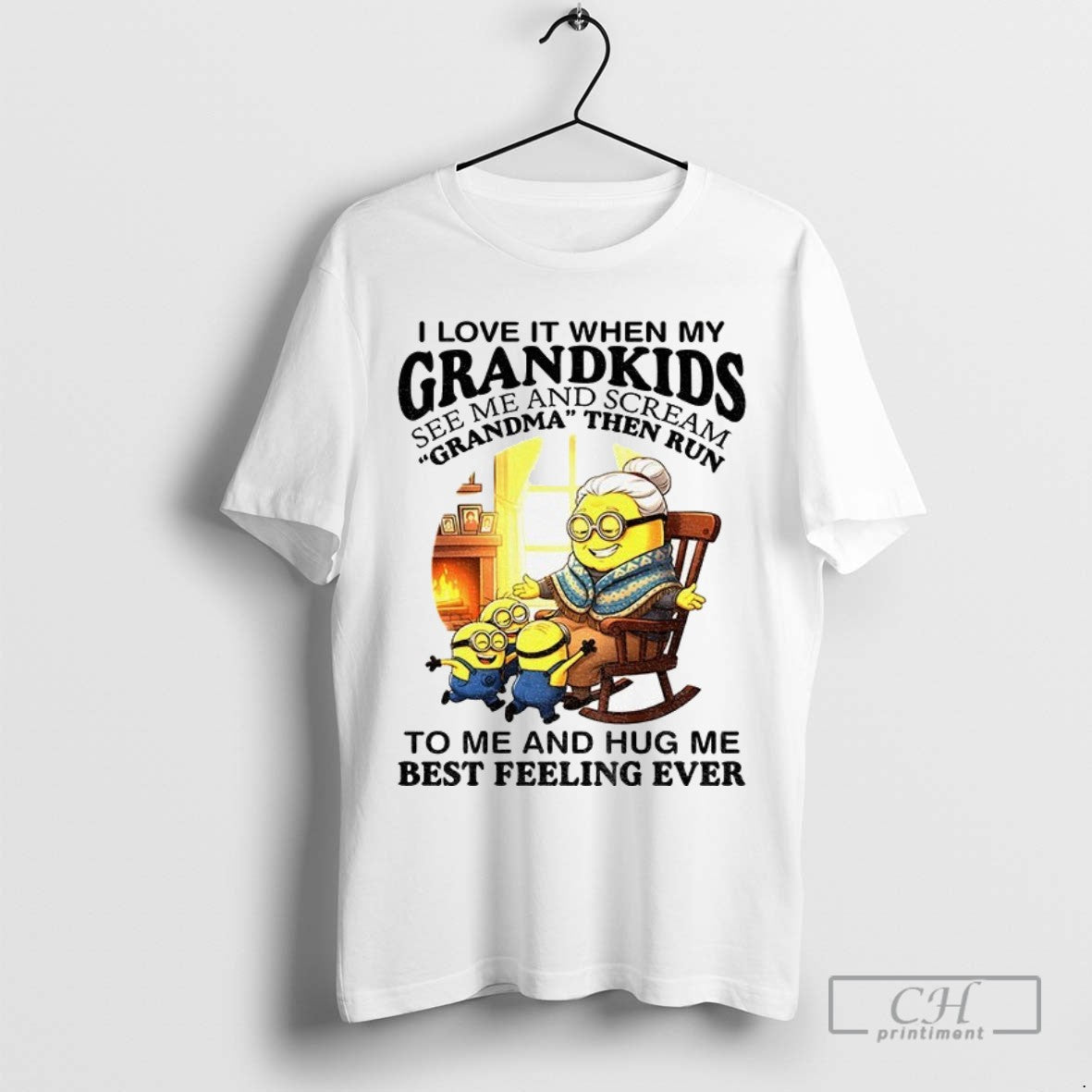 Grandma Minions I Love It When My Grandkids See Me And Scream Grandma Then Run