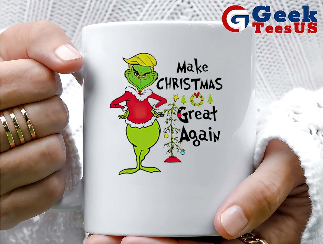 Grinch Make Christmas Great Again 2025 shirt