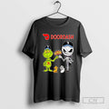 Grinch And Jack Skellington Fist Bump Doordash Halloween