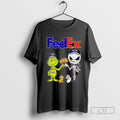 Grinch And Jack Skellington Fist Bump Fedex Halloween