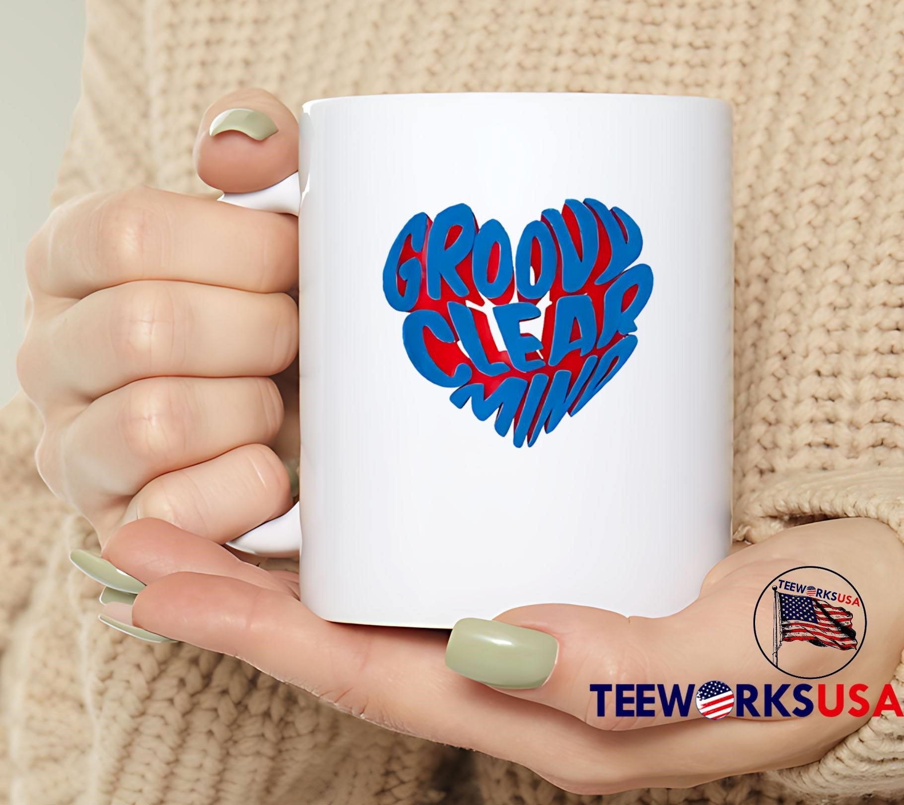 Groovy Clear Mind Heart Graphic shirt