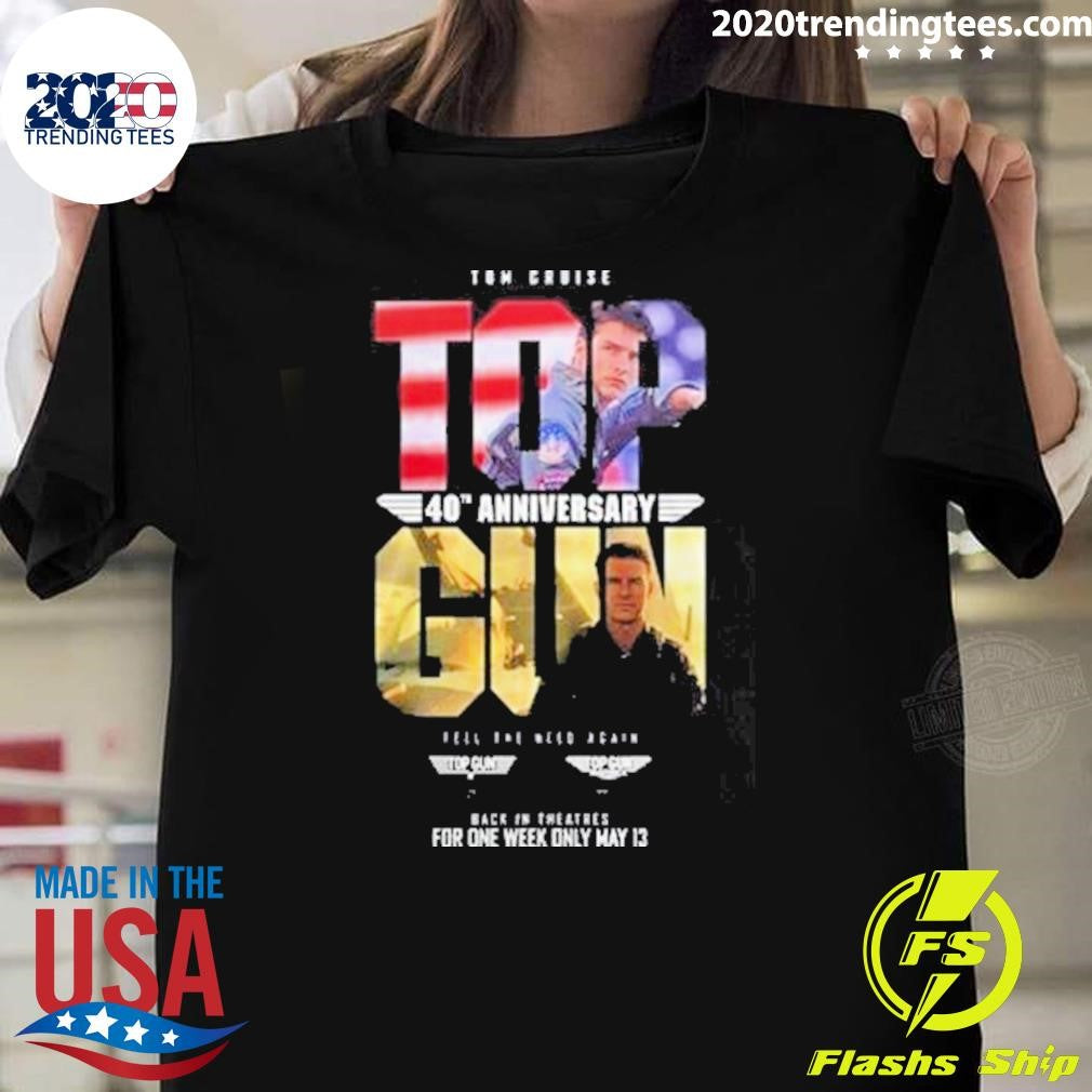 Gun 40th Anniversary 1986-2026 Thank You For The Memories Shirt