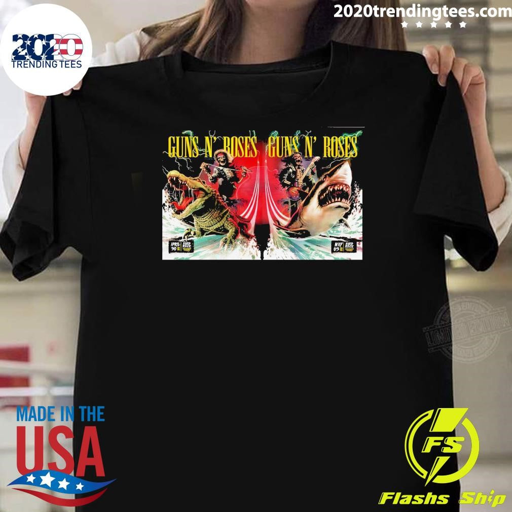Guns N’ Roses April 30-May 5 2026, Hollywood FL Shirt