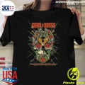 Guns N Roses Cariacica Brazil 2026 Venue Poster At Estadio Estadual Kleber Jose De Andrade On April 12 2026 Spider Web Skull Art Shirt
