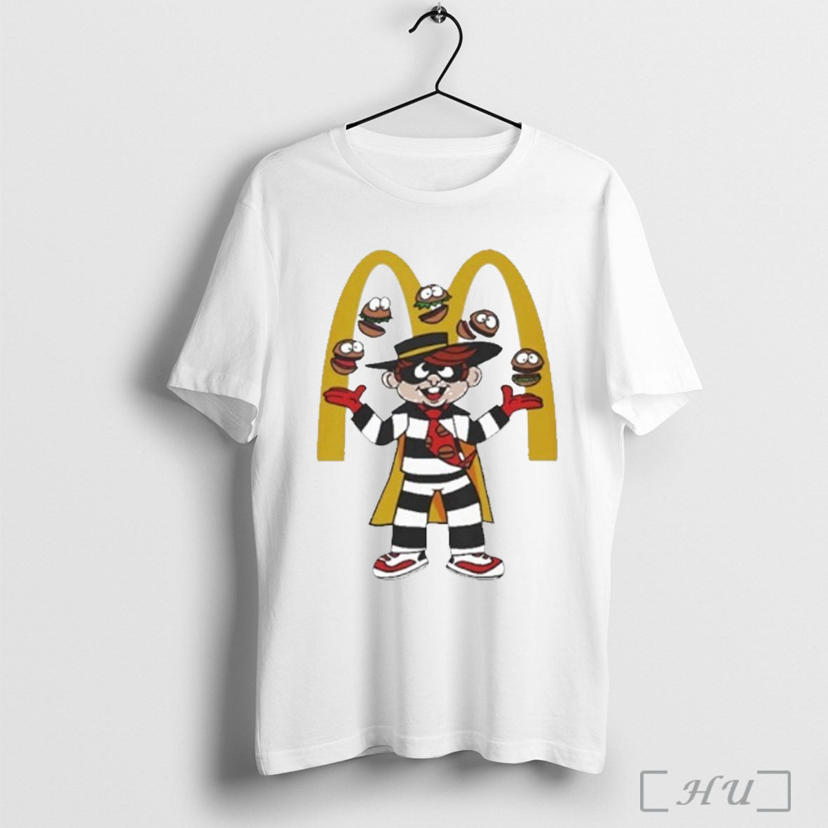 Hamburglar Juggling Burgers T Shirt