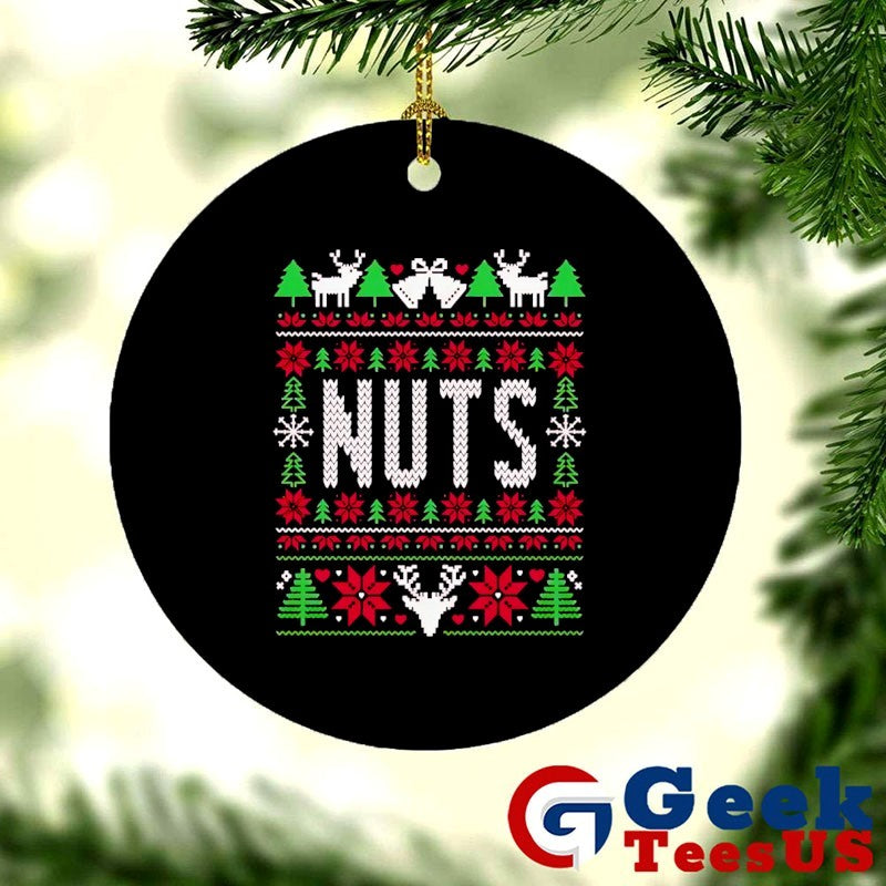 Happiest Season Sloane Nuts ugly Christmas shirt