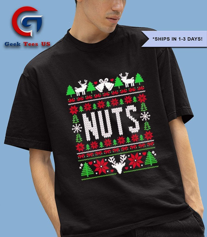 Happiest Season Sloane Nuts ugly Christmas shirt