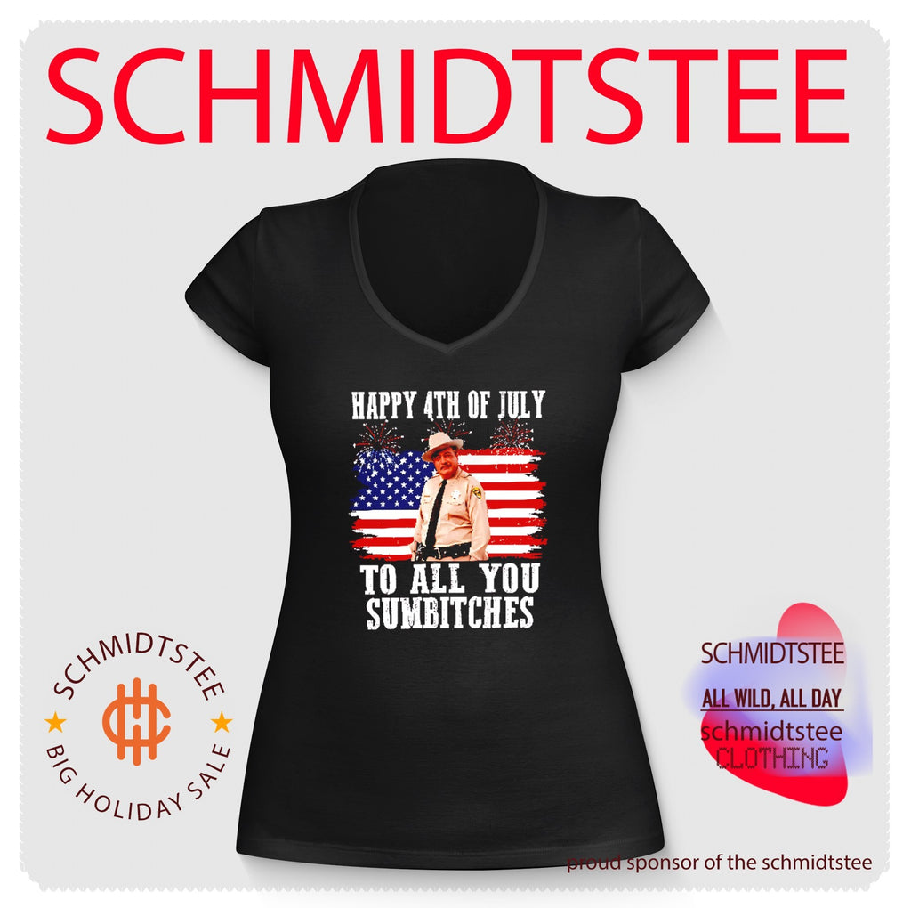 Happy 4th Of July To All You Sumbitches Smokey And The Bandit Movie shirt