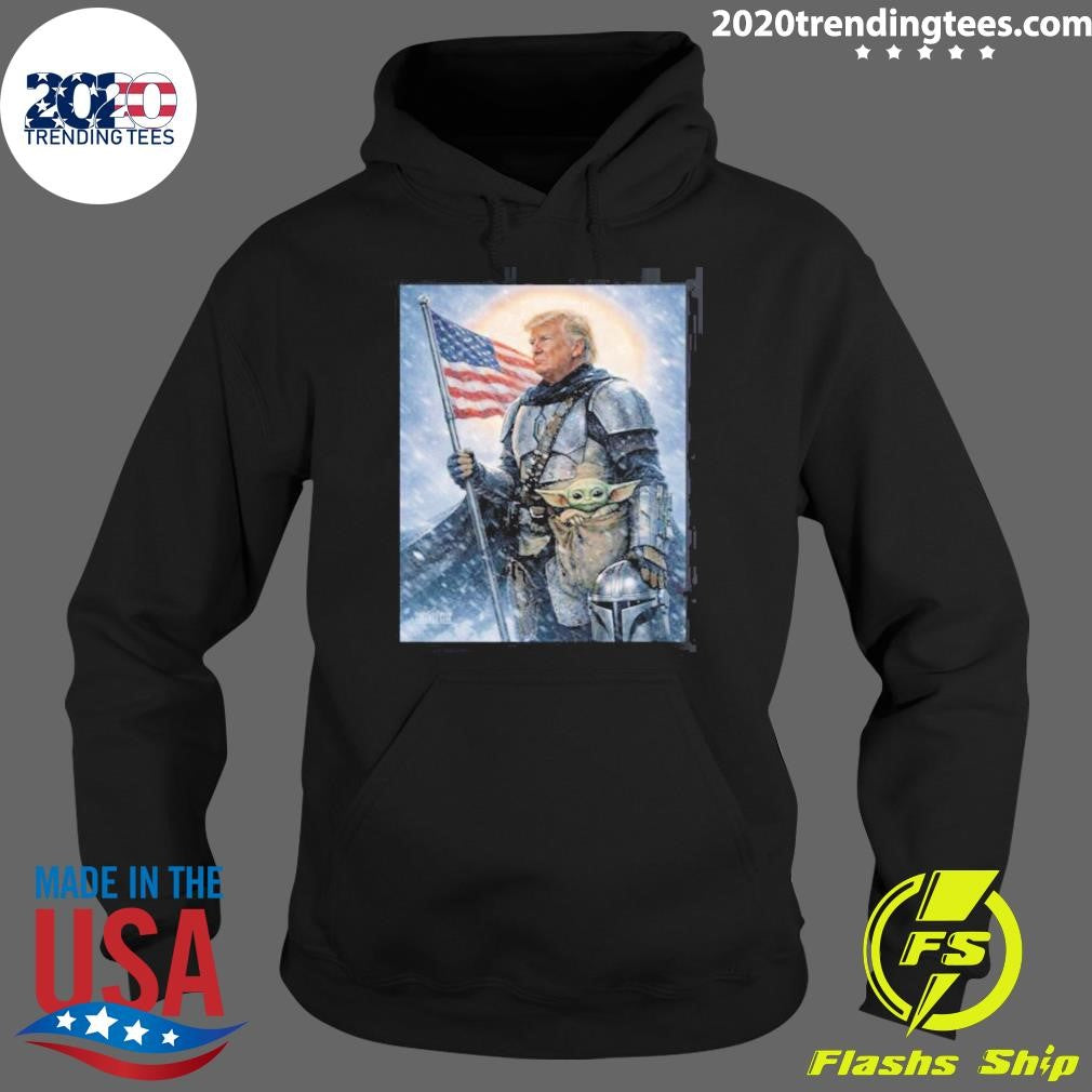 Happy Star Wars Day 2026 Donald Trump And Grogu May The 4th Be With You The Mandalorian And Grogu Style Shirt