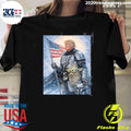 Happy Star Wars Day 2026 Donald Trump And Grogu May The 4th Be With You The Mandalorian And Grogu Style Shirt