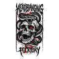 Headbanging Skull And Snake