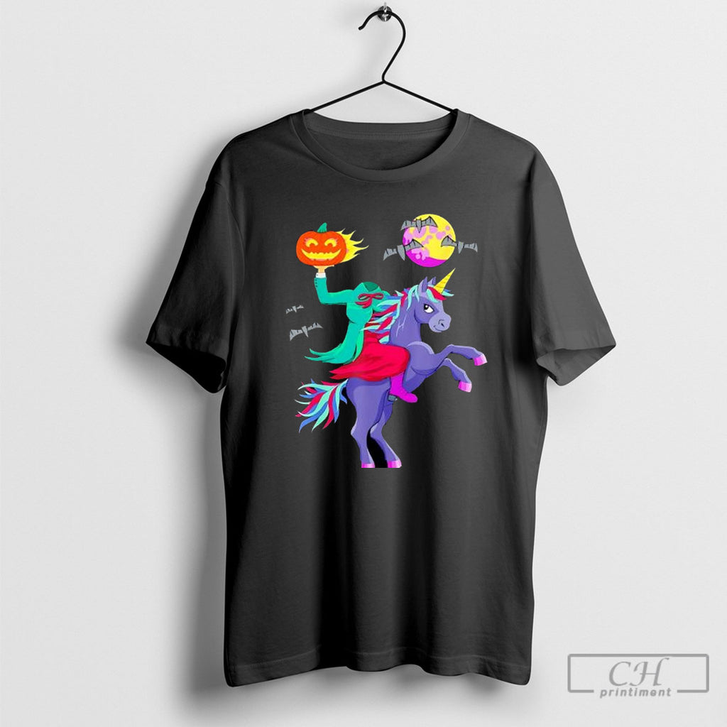 Headless Unicorn Rider Style Halloween Shirt Sweater