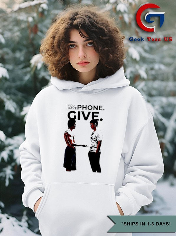 Heated rivalry you have phone give shirt