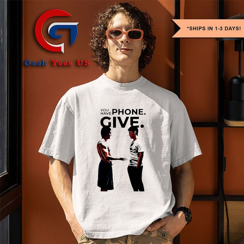 Heated rivalry you have phone give shirt